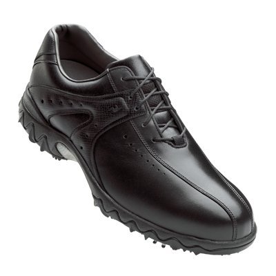 Mens FootJoy Contour Series Wide Golf Spikes Black Smooth/Black Textured Size 9.5