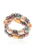 Lola Vanderkeen Anillo Rainbow Pearls Multicolor