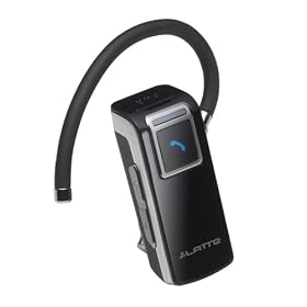 Latte Communications Bluetooth Headset with Noise Reduction (Chocolate Mocha)