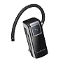Latte Communications Bluetooth Headset with Noise Reduction (Black and Silver)