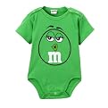 Infant Big Face M & M Tees - Green