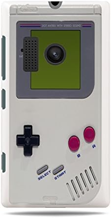 GRÜV Premium Case - "Retro 80s 90s Handheld Portable Videogame Game Boy Console" Design - Best Quality Designer Print on White Hard Cover - for Nokia Lumia 505