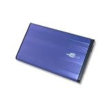 2.5 USB 2.0 SATA Hard Drive HDD Case Enclosure - Blue