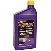 Royal Purple Max-Cycle Synthetic Motorcycle Oil 10W40, Quart, Pack of 12