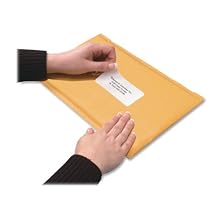 Quality Park Bubble Mailer with Mailing Labels, Redi-Strip, 7.5 x 9.5 Inches, Brown Kraft, Box of 10 (85655)