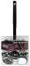 Charcoal Companion Double Head Scrubber Grill Brush with Refills, long handle