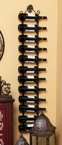 Metal Wall Bottle Rack
