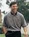 Premium Quality Men's Prodigy Golf Sport Shirt With Chest Pocket - Black