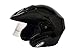 Mototrance Blaze Trace Open Face Helmet Black (ISI Mark) RS.599.00