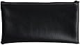PM Company Securit Bank Deposit / Utility Zipper Coin Bag, 11 X 6 Inches, Black (04621)