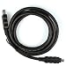 Compucessory / Firewire Cables, 4 Pin to 6 Pin, 6', Gray / CCS11153