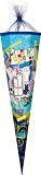 Produkt-Bild: Phineas & Ferb Schult&uuml;te Zuckert&uuml;te kaschierter Lackkarton 6 eckig Organza / Textilborte (T&uuml;ll), 85cm - FRIP -Versand&reg;