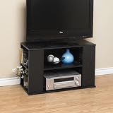 TV Stand in Black Oak Finish By Mylex Furniture