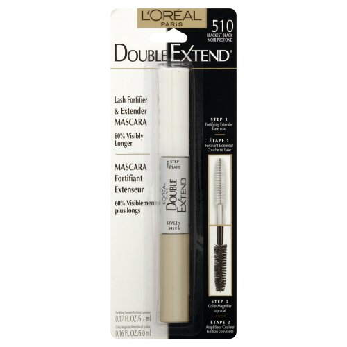 L'oreal Paris Double Extend Mascara Blackest Black