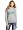 WeSC Women's Wesc Baseball Sweater, Grey Melange, X-Small