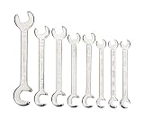 Williams WS-1108SP Open End Wrench Set in Roll Pouch (8 Piece) [並行輸入品]