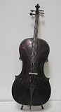 Crystalcello MC100BK 4/4 Size Black Cello with Carrying Bag and Bow