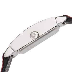 Mujeres Tommy Hilfiger 1780565 cristal rojo reversible y Mire Marina Correa de cuero