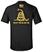 The Black Classic - Gadsden Don’t Tread On Me Shirt