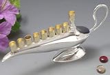 Aladdin Lamp Chanukah Menorah