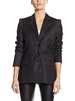 BORBONESE Americana Mujer Lana (Gris)