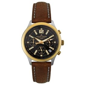 Jacques Lemans Women's Classic Two-Tone Chronograph Watch #1078E