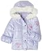 Bon bebe Girls 2-6x Fur Trim Jacket,Lilac,3T
