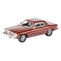 Dickie-Schuco 452591400 - Mercedes Benz S-Klasse Coup� 1:87, Vitrine mit Touchbox, Kennzeichen: F� - SC 187, perl kupfer