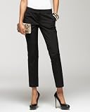 bebe Bright Sheen Cropped Pant - Petite
