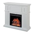 Jackson Wall/Corner Electric Fireplace - White (18")