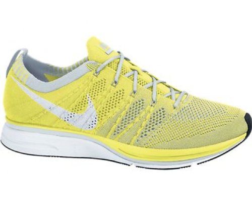 nike flyknit trainer mens yellow