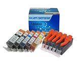 Canon CLI-521BK - Multipack 2x Black Compatible Printer Ink Cartridges for CANON PIXMA iP3600, iP4600, iP4700, MP540, MP550, MP560, MP620, MP630, MP640, MP980, MP990, MX860, MX870 Printer Inks - (Contains: 2x CLI-521BK) High Capacity Inks
