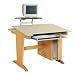 Shain CDTC - 1VT+UDK Quick Ship: Computer Aided Design Drafting Table Computer Mount: No Mount Included, Keyboard Tray: Included