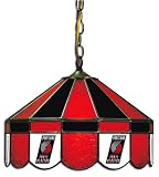 NBA Portland Trail Blazers 16-Inch Diameter Stained Glass Pub Light