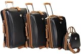 Review International Traveller  / International Traveller Windsor 4-Piece Polycarbonate Case Set Hardside Luggage