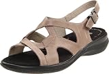 ECCO Women's Breeze 211093 Ankle-Strap Sandal,Moon Rock,39 EU/8-8.5 M US