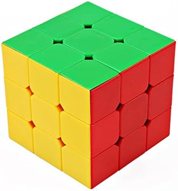 Children's Intellectual Toy Family Brain Game Third-order Rubik's Cube NANSI High Speed Puzzle Cube Quicker Candy Color Cube