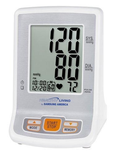 HealthPersonalCare: Samsung Healthy Living BVM 1007 Manual Inflate Thinline Flat Screen Blood Pressure Monitor