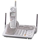 Panasonic Refurb KXTG5471S 5.8GHz Cordless Phone,Digital Answering Device, Dual Key Pad,Silver