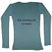 Women's Buddhiwear Quit Checking Out My Asana LS Scoop Neck T-Shirt