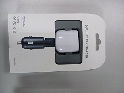 Car Charger The new LED display with voltage and current 3.4A Dual USB Car Charger automatic alarm function freely swing