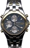 Seiko Men's Chronograph Two Tone Alarm Watch SDWG04