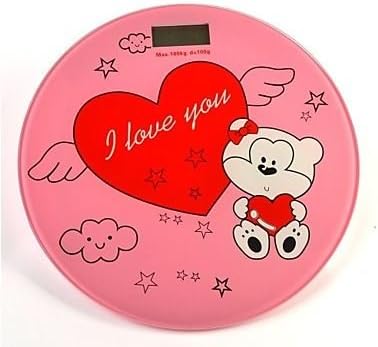 Digital Mini Body Electronic Health Bothroom Weighing Scale (5~180Kg, 0.1Kg, 1*Cr2032)