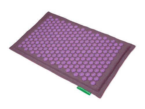 prana yoga mats:Pranamat ECO - Grey Violet and Violet Lotuses Images