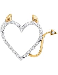 0.05CTW-DIA FASHION PENDANT