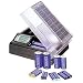 Solar Powered Battery Charger with Meter Charges 2 "D" - "C" - "AA" - "AAA" Batteries