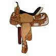 14" 15" 16" Billy Cook Barrel Racing Silver Saddle