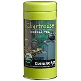 Chartreuse Organic Tea Evening Spa Organic Loose Leaf Herbal Tea, 1.41-Ounce Tins (Pack of 2)