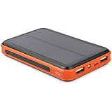 ALLPOWERS 10000mAh Solar Battery Charger with iSolar Technology for iPhone, iPad Air mini, iPod, Samsung, Android Smart Phones and Tablets, Gopro Camera and other 5V USB devices (Orange)