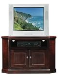 IMAGE OF Value-Priced Corner TV Cart by Eagle - Caribbean Rum (75523)